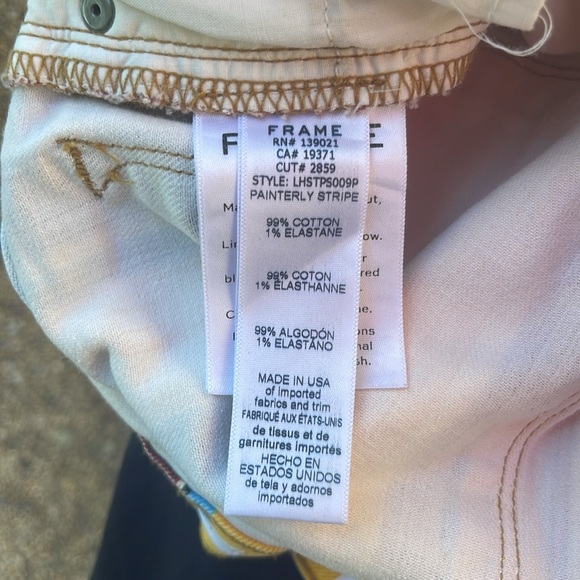 Frame denim striped jeans - Picture 3 of 5